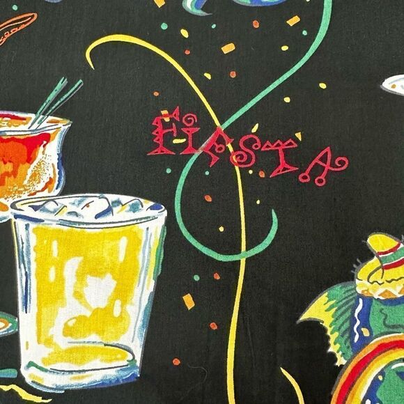 Aftco Bluewater Men's L Button Up Party Shirt Multicolor Margarita Madness - Picture 5 of 10